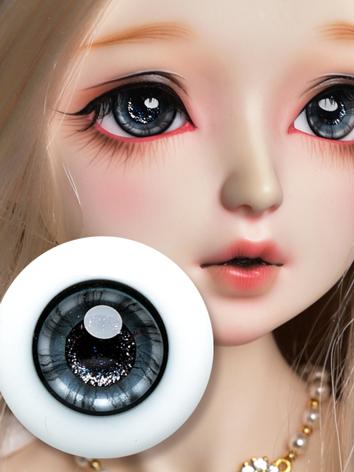 BJD Eyes Dark Gray 12mm/14mm/16mm/18mm Eyeballs for Ball-jointed Doll