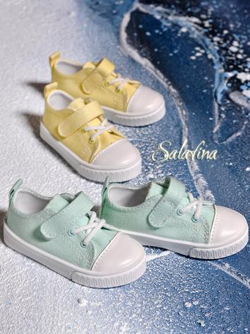 BJD Shoes Low-top Canvas Shoes for SD/MSD Size Ball-jointed Doll