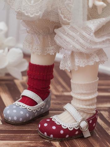 BJD Socks Pure Color Elastic Stockings for YOSD Size Ball-jointed Doll