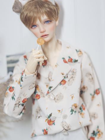 BJD Clothes Chiffon Double Breasted Shirt A395 for SD/MSD/70cm Size Ball-jointed Doll