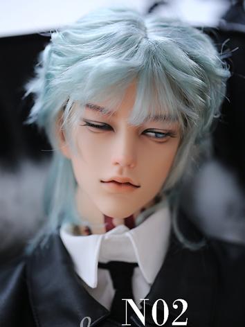BJD Wig Middle-long Hair wi...