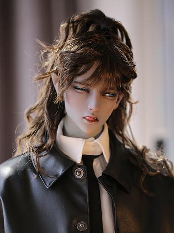 BJD Wig Boy/Girl Curly Pony...
