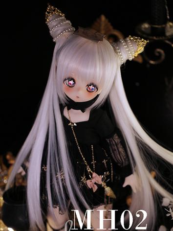BJD Wig Girl Long Straight ...