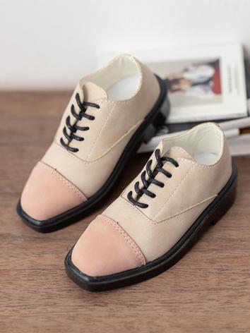 BJD Shoes Stitching Leather Shoes for MSD/SD/70cm Size Ball-jointed Doll