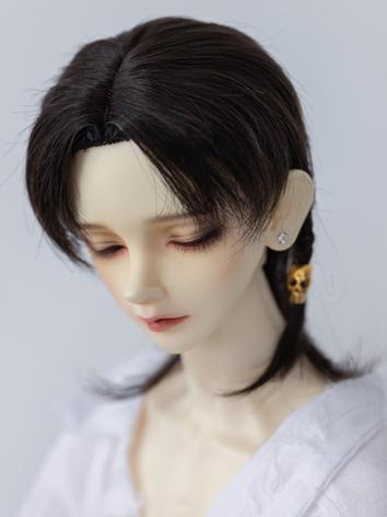 BJD Wig Wolf Tail Hairstyle...