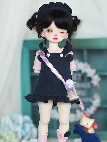 BJD Clothes Girl T-shirt and Skirt Suit for YOSD Size Ball-jointed Doll