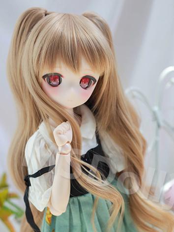 BJD Wig Long Curly Double P...