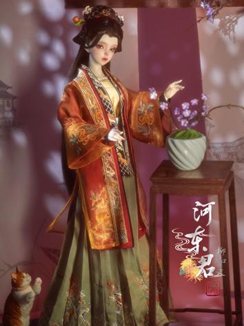 BJD Clothes Ancient Style Outfits of Hadong CL321021 for SD Size Ball-jointed Doll