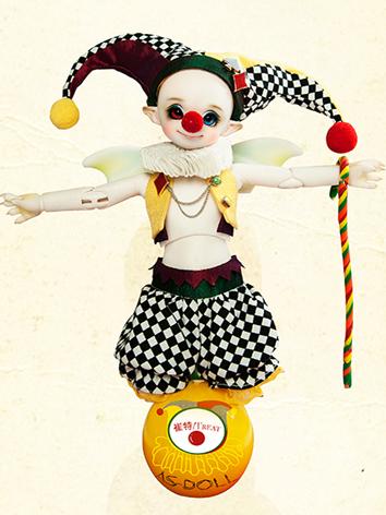 BJD Clothes Fairy Tale Clown Costume CL6131210 for YOSD Size Ball-jointed Doll