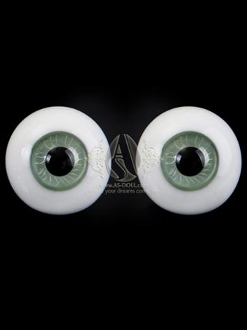 BJD Eyes 18mm Gray Green Eyeballs EY18101 for Ball-jointed Doll
