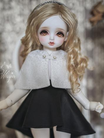 BJD Clothes Girl Shawl Skirt Suit for MSD/DSD Size Ball-jointed Doll