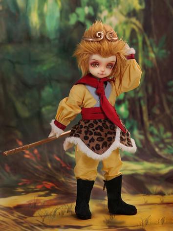 BJD Clothes Spring-festival Costume of Monkey King CL6160111 for YOSD Size Ball-jointed Doll