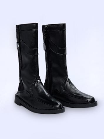 BJD Shoes Male Black Boots 70S-1038 for SD/70cm Size Ball-jointed Doll