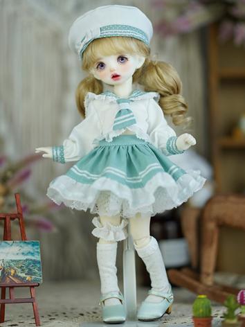 BJD Clothes Sailor Suit for YOSD Size Ball-jointed Doll