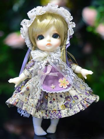 BJD Clothes 1/8 Dress Set for 1/8 Size Ball-jointed Doll