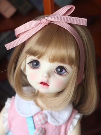 BJD Wig Girl Cute Short Hair for SD/MSD/YOSD Size Ball-jointed Doll