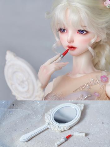 BJD Accessories Retro Carved Mirror Lipstick Set JE321112 for SD Size Ball-jointed Doll