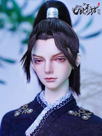 BJD Wig Handsome Male Ancient-style Hair for SD Size Ball-jointed Doll