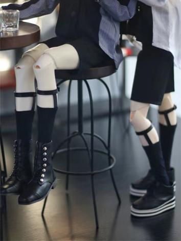 BJD Socks Black Stockings for MSD/SD/70cm/75cm Size Ball Jointed Doll