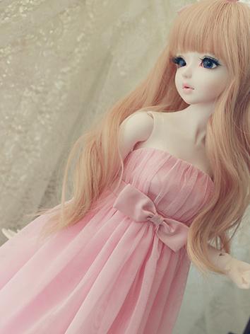 BJD Clothes Tube Top Veil Skirt for MSD/SD Size Ball-jointed Doll