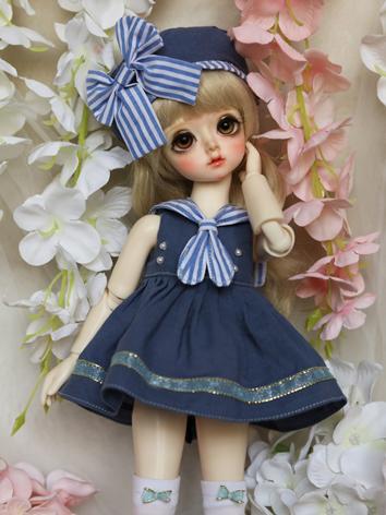 BJD Clothes Navy Suit for YOSD 1/8  Size Ball-jointed Doll