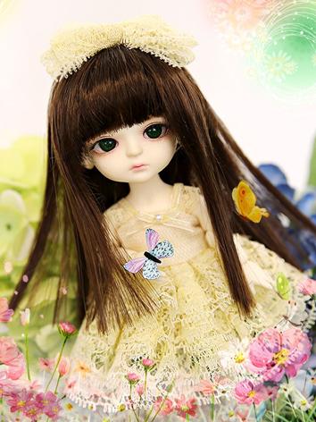 BJD Clothes Lace Mini Dress for 1/8 Size Ball-jointed Doll