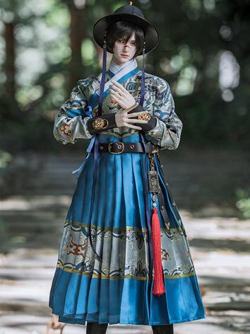 BJD Clothes Hand Embroidery Outfit Feiyufu for 68cm/70cm Ball-jointed Doll