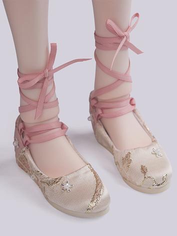 BJD Shoes Girl Lace-up Shoes 60S-1011 for SD Size Ball-jointed Doll