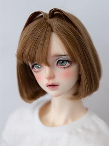 BJD Wig Girl Cute Short Hair for SD/MSD/YOSD Size Ball-jointed Doll