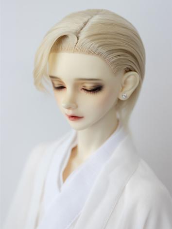BJD Wig Light Gold Short Hair for SD Size Ball-jointed Doll