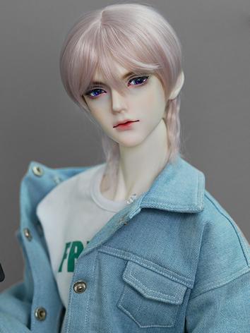 BJD Wig Boy Wolf Tail Hair for MSD/SD Size Ball-jointed Doll