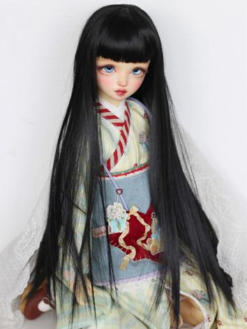 BJD Wig Girl Long Straight Hair for SD/MSD/YOSD Size Ball-jointed Doll