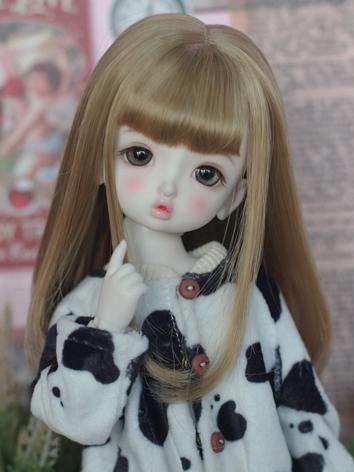 BJD Wig Girl Long Hair for YOSD Size Ball-jointed Doll