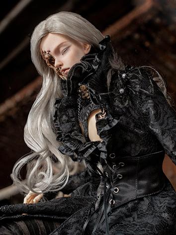 BJD Wig Silver/Gold Long Hair for SD/70cm Size Ball-jointed Doll