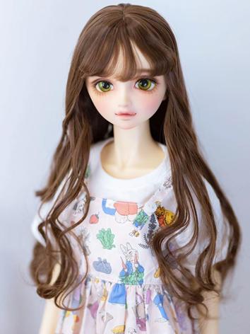 BJD Wig Long Curly Hair for MSD/SD Size Ball-jointed Doll