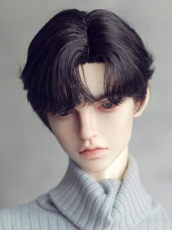 Limited BJD Wig (HengJi) Black Brown Short Hair for SD/MSD Size Ball-jointed Doll