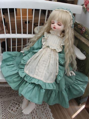 BJD Clothes Girl Stitching Dress for YOSD/MSD/SD Size Ball-jointed Doll