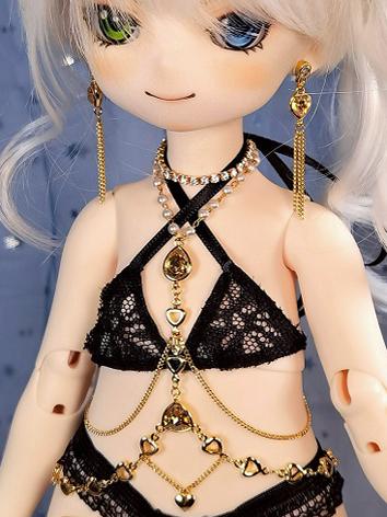 BJD Earrings Body Chain for MSD/SD/70cm Size Ball-jointed Doll