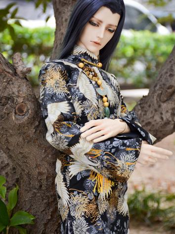BJD Clothes Ancient Costume Cheongsam (Xuanhe) for MSD/SD/70cm/75cm Size Ball-jointed Doll