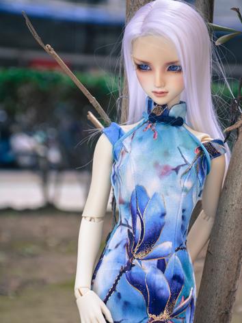 BJD Clothes Girl Cheongsam Ancient Costume (Yulan) for MSD/SD/SD16 Size Ball-jointed Doll