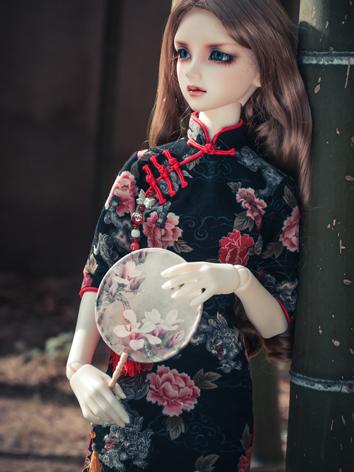 Limited BJD Clothes Girl Cheongsam Ancient Costume (Wuji) for MSD/SD/SD16 Size Ball-jointed Doll