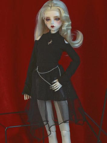 BJD Clothes Girl Black Skirt Suit (0801) for YOSD/MSD/SD/SD16 Size Ball-jointed Doll