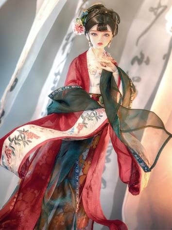 BJD Clothes Girl Ancient Costume (Linjiangxian) for MSD/SD/SD16 Size Ball-jointed Doll