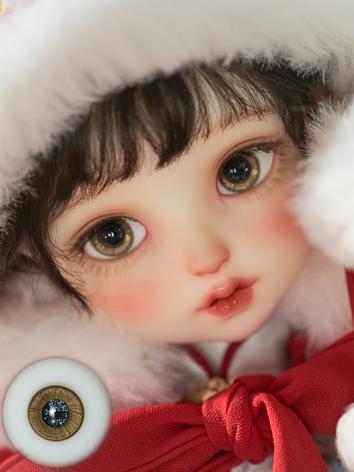 BJD Eyes 16mm Tiger Brown Eyeballs EY1621126 for Ball-jointed Doll