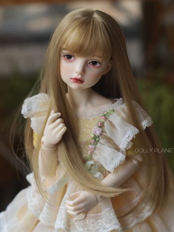 BJD Wig Girl Long Straight Hair for MSD/YOSD Size Ball-jointed Doll