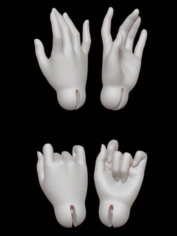 BJD 1/4 Hands X-F-43C for MSD Size Ball-jointed Doll