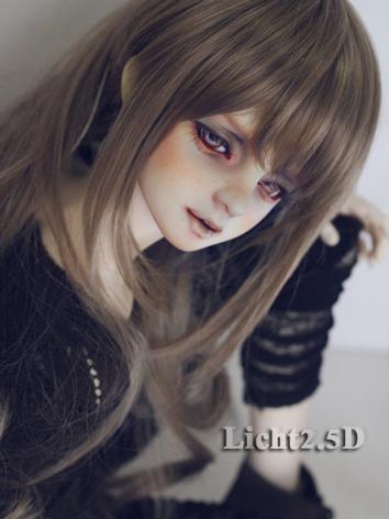 BJD Wig Girl/Boy Gray/Black Hair[179] for SD/MSD/YSD Size Ball-jointed Doll