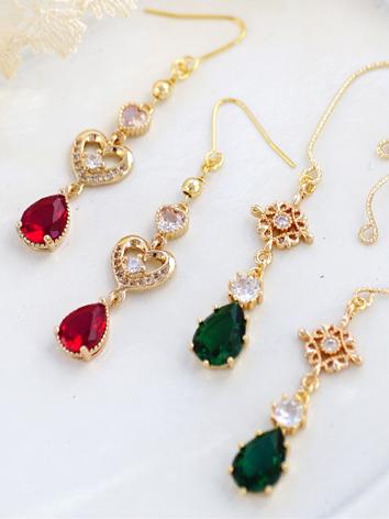 BJD Accessaries Red/Green E...