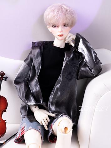 BJD Clothes Boy Button-down Shirt for SD/MSD/70cm Size Ball-jointed Doll
