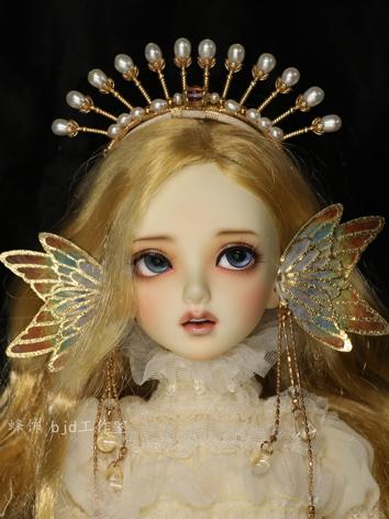 BJD Accessories Headband Wings Ears Set for MSD/YOSD Size Ball-jointed Doll